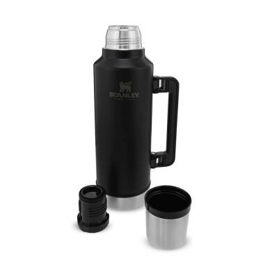 Stanley Klasik Vakumlu Paslanmaz Çelik Siyah Termos 1.9 Litre - 2