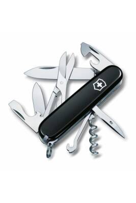 1.3703.3B1 Climber Siyah Metalik Çakı (Blisterli) - Victorinox
