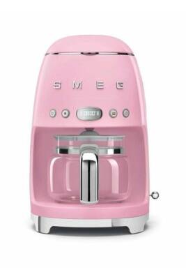 50s Retro Style Pembe Filtre Kahve Makinesi Dcf02pkeu - 2
