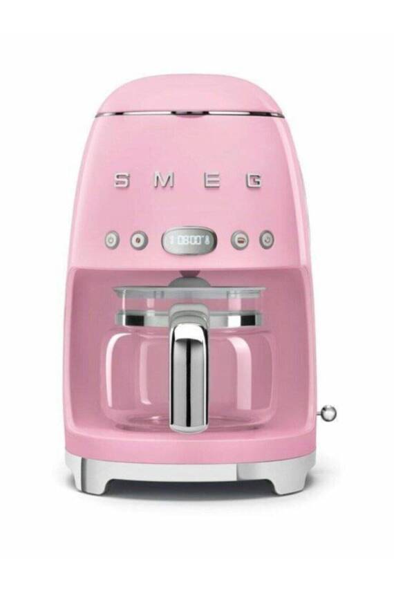 50s Retro Style Pembe Filtre Kahve Makinesi Dcf02pkeu - 2