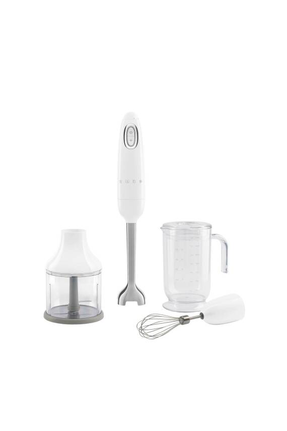 50s Style Beyaz El Blender Seti hbf03wheu - 1