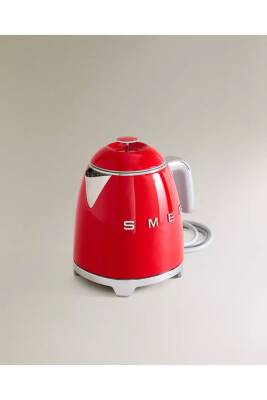 50s Style Retro 0.8 Lt Kırmızı Mini Kettle Klf05rdeu - 3