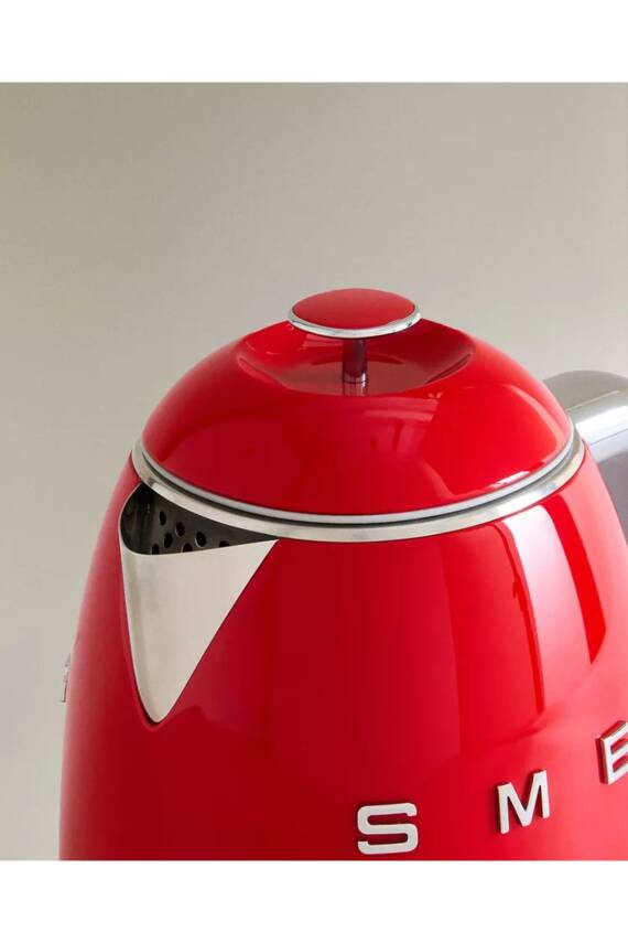 50s Style Retro 0.8 Lt Kırmızı Mini Kettle Klf05rdeu - 4