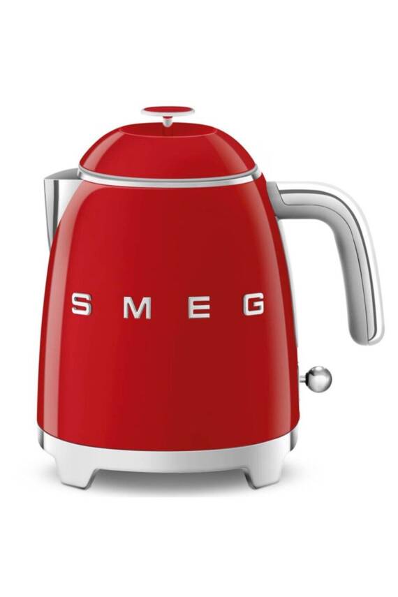 50s Style Retro 0.8 Lt Kırmızı Mini Kettle Klf05rdeu - 5