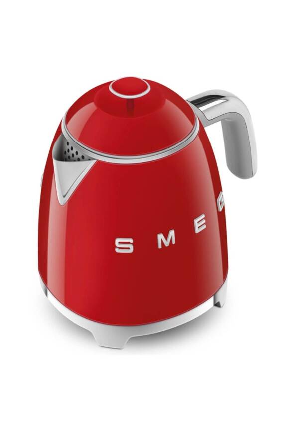 50s Style Retro 0.8 Lt Kırmızı Mini Kettle Klf05rdeu - 7