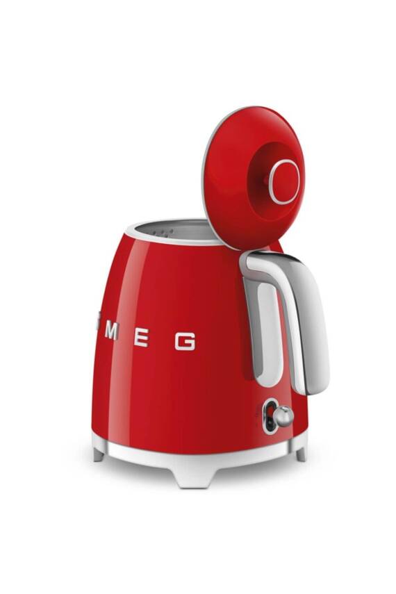 50s Style Retro 0.8 Lt Kırmızı Mini Kettle Klf05rdeu - 8