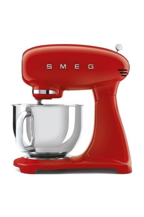 50s Style Retro 4.8 Litre Kırmızı Stand Mikser Smf03rdeu - 1