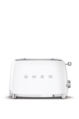 50s Style Retro Beyaz Ekmek Kızartma Makinesi 2x1 Tsf01wheu - 2