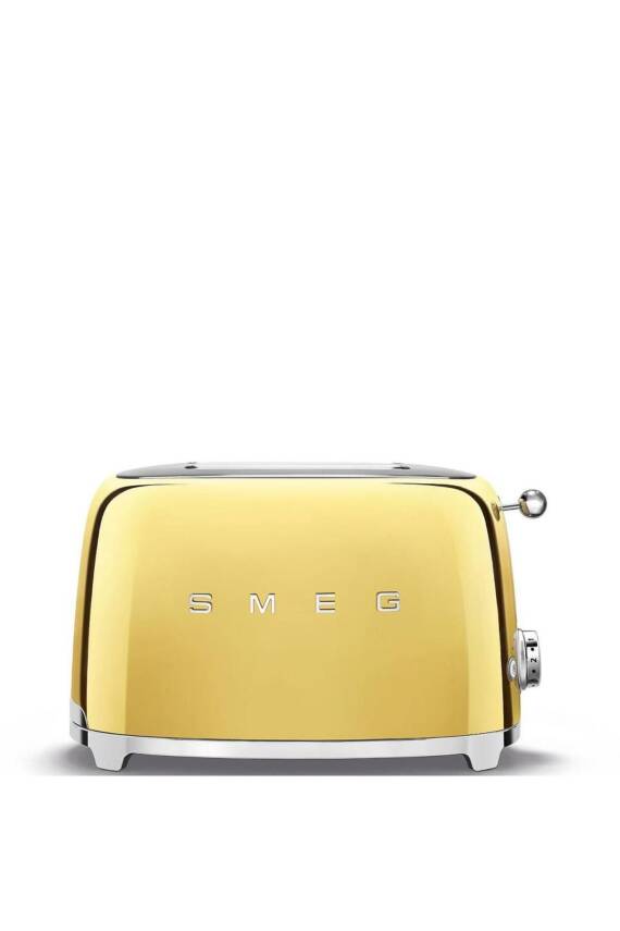 50s Style Retro Gold 2x1 Ekmek Kızartma Makinesi Tsf01goeu - 2