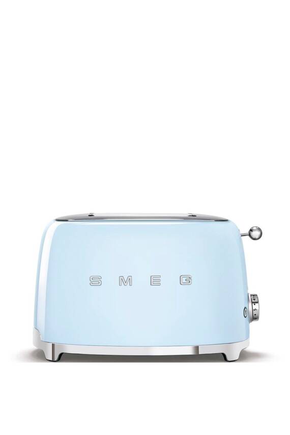 50s Style Retro Mavi Ekmek Kızartma Makinesi 2x1 - 1