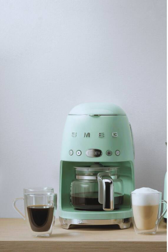 50s Style Retro Pastel Yeşil Filtre Kahve Makinası DCF02PGEU - 1
