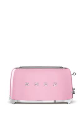 50s Style Retro Pembe Ekmek Kızartma Makinesi 2x2 TSF02PKEU - 1