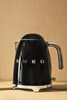 50s Style Retro Siyah Kettle Klf03bleu - 1