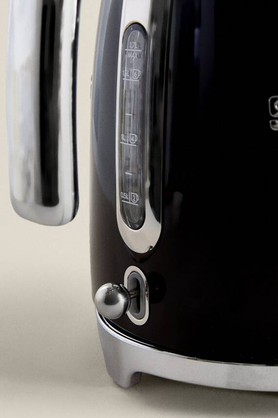 50s Style Retro Siyah Kettle Klf03bleu - 6
