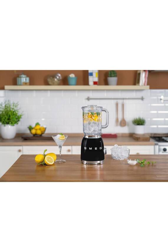 50s Style Retro Siyah Smoothie Blender Blf03bleu - 8