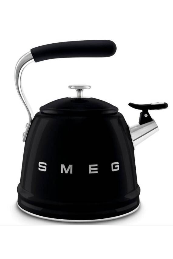50s Style Siyah Set Üstü Düdüklü Kettle 2.3 Lt Cklw2001bl - 1