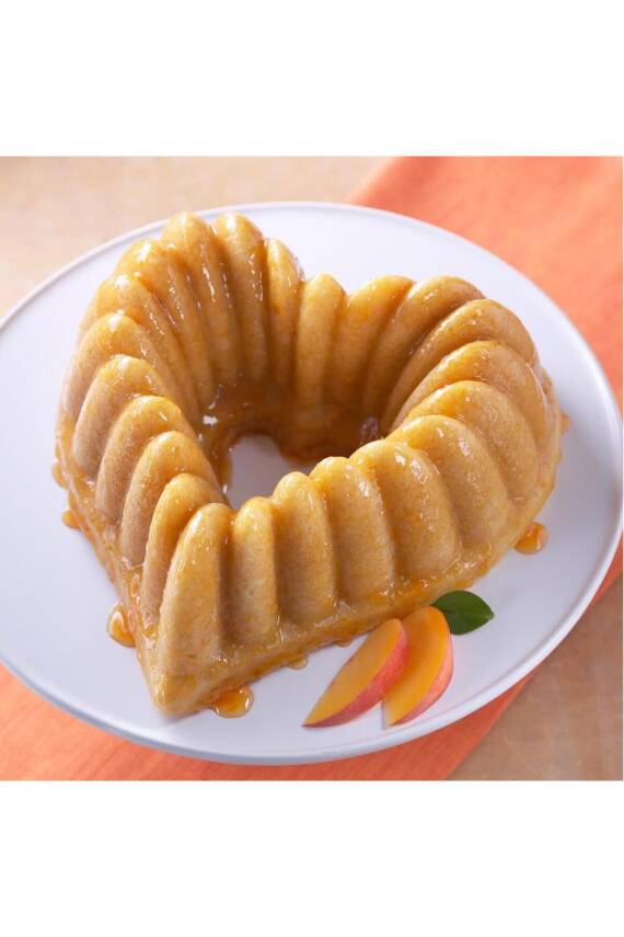 55548 Elegant Kalp Bundt Kek Kalıbı - 3