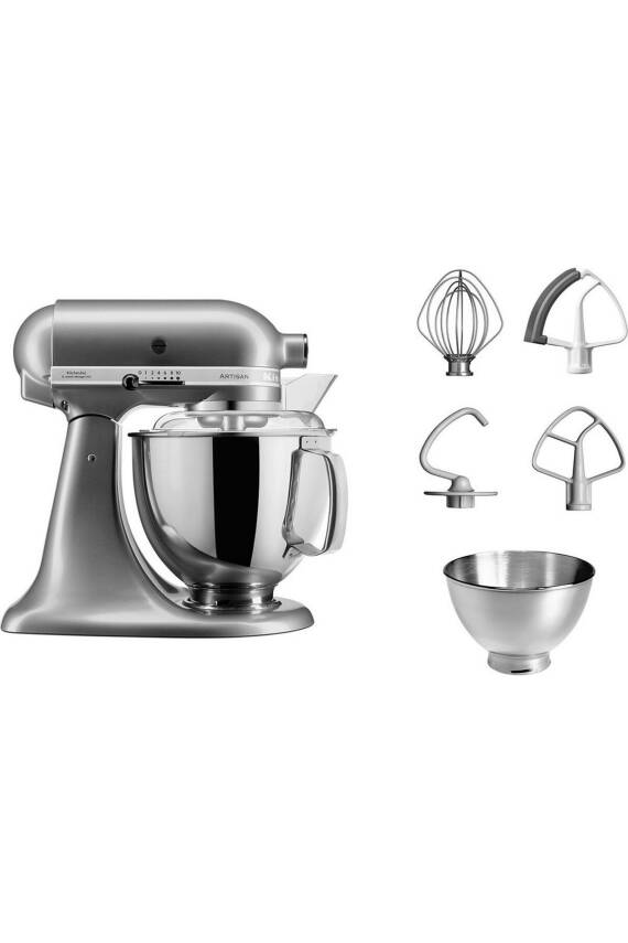 5ksm175psecu Artisan 4,8 L Stand Mikser Contour Silver - 3