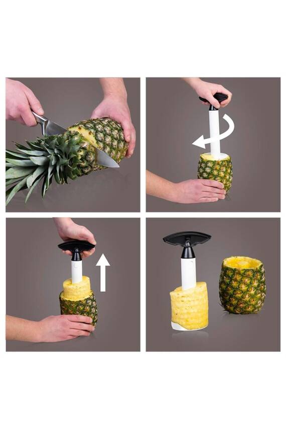 Ananas Dilimleyici - Siyah Ve Beyaz - 2