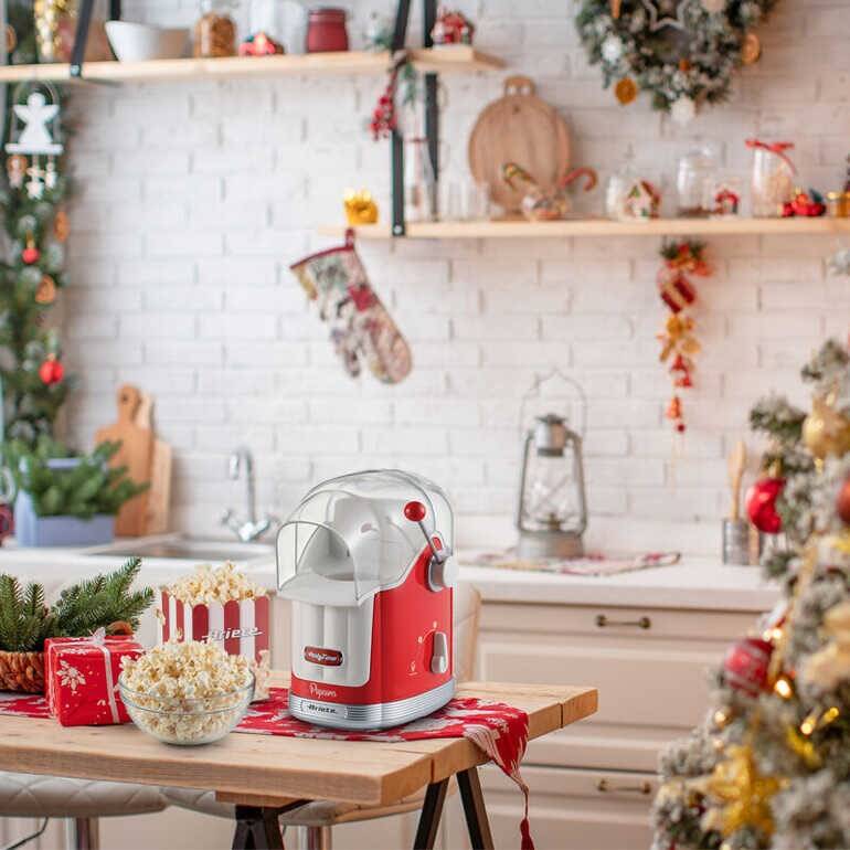 Ariete 2958/00 Party Time Tek Kollu Mısır Patlatma Makinesi Lever Kırmızı - 3