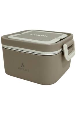 Bento Kare Lunch Box Yemek Termosu Vizon 700 ml - 3