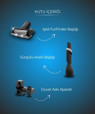 Bissell 4092N FurFinder Pro Kablosuz Dikey Süpürge - 3
