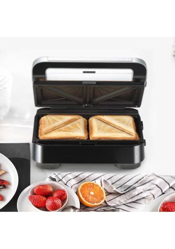 Braun Snack Maker 5 SM5005 Sandviç, Waffle ve Tost Makinesi Silver - 5