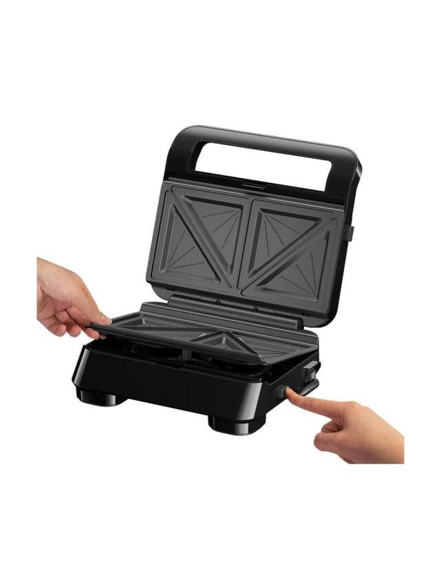 Braun Snack Maker 5 SM5005 Sandviç, Waffle ve Tost Makinesi Silver - 6