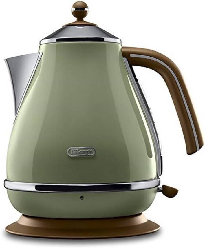 Delonghi KBOV 2001.GR Icona Vintage Yeşil 2000 Watt 1.7 Litre Çelik Kettle - 1