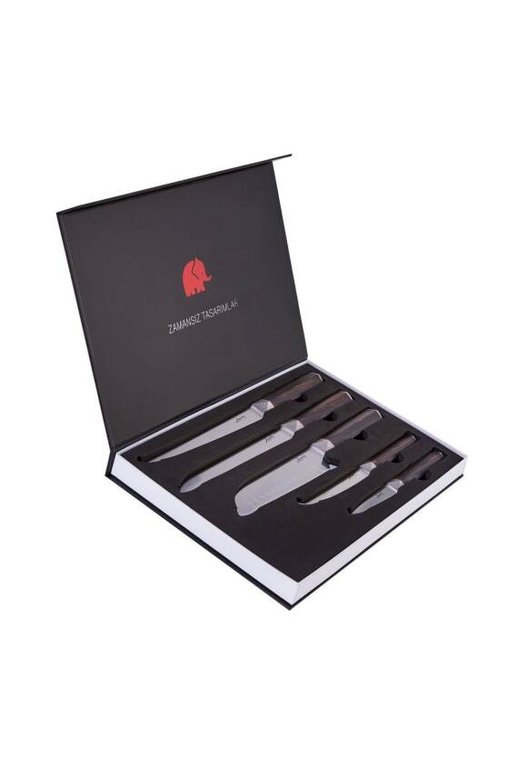 efshopx Osaka 5 Parça Bıçak Seti New Desing 1002192 - 2