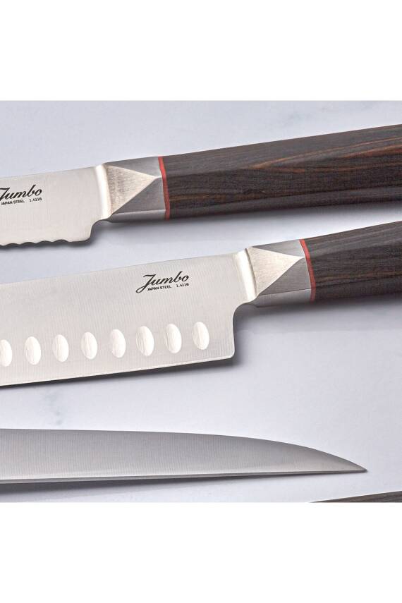 efshopx Osaka 5 Parça Bıçak Seti New Desing 1002192 - 4