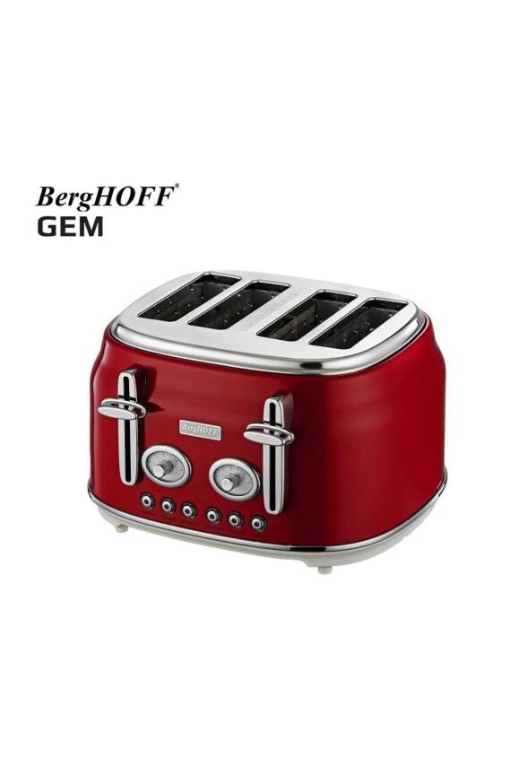 Filtre Kahve Makinesi Retro Kettle + 4 Dilim Ekmek Kızartma Makinesi - 4