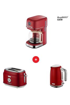 Filtre Kahve Makinesi Retro Kettle + Ekmek Kızartma Makinesi - 1
