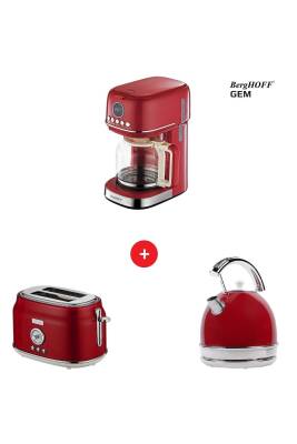 Filtre Kahve Makinesi Retro Kettle+Ekmek Kızartma Makinesi - 1