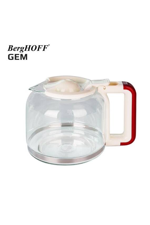 Gem Retro 15 Bardak Kırmızı Filtre Kahve Makinesi - 7950402 - 4