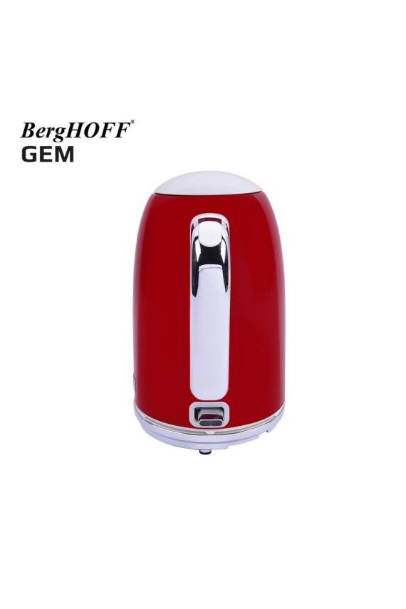 GEM RETRO Kırmızı Filtre Kahve Makinesi + 1,7 Lt Retro Kettle Su Isıtıcı - 6
