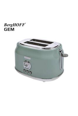 Gem Retro Mint Yeşil Iki Dilim Ekmek Kızartma Makinesi - 3