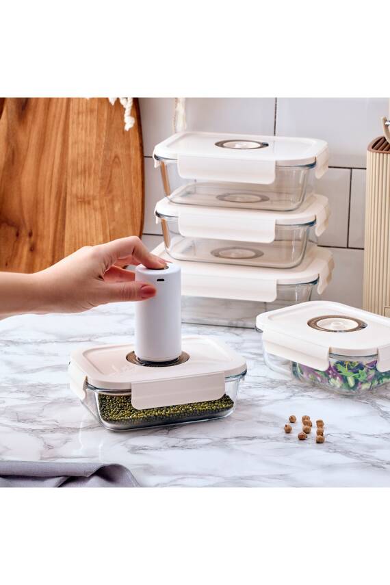 Aryıldız 153AR258941 Vacuum-Fresh Saklama Kabı Seti 25 Parça - 2