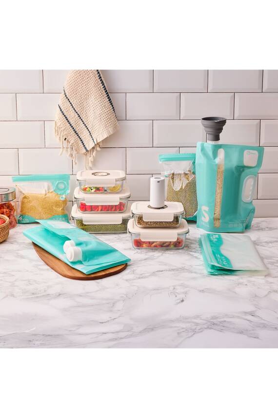 Aryıldız 153AR258941 Vacuum-Fresh Saklama Kabı Seti 25 Parça - 3