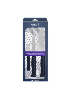 Intempora Trio Paslanmaz Çelik Bıçak Seti - Opinel