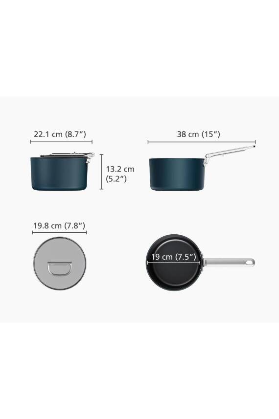 Jj 45038 Space Kapaklı Sos Tenceresi 19cm - 4