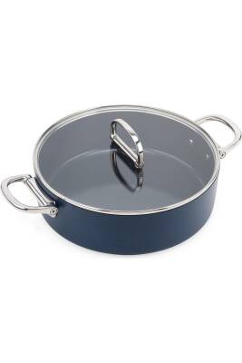 Jj Space 28 Cm Kapaklı Sığ Tencere - Joseph Joseph