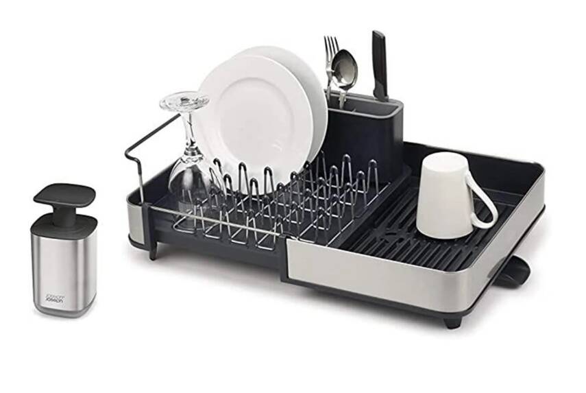 Joseph Joseph 85189 Rethink Your Sink 2 Parça Bulaşıklık ve Sıvı Sabunluk Seti - 1