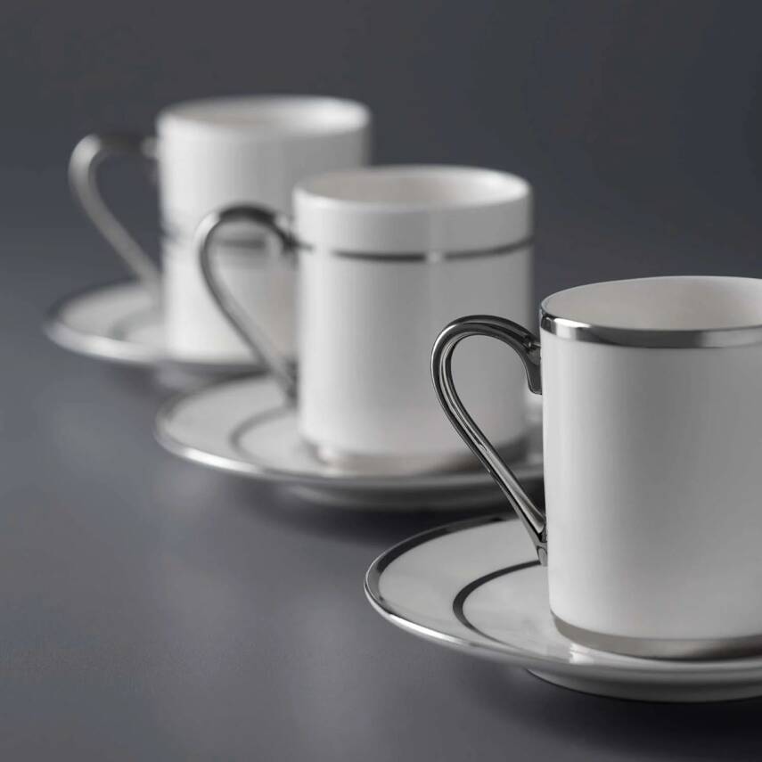 Jumbo 1000024957002 Luces Platin 4 Kişilik Kahve Fincan Takımı - 2