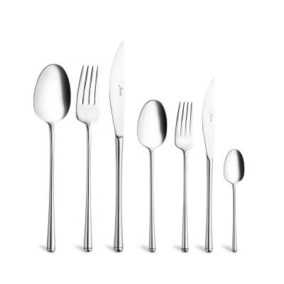 Jumbo 1000199732001 3400 84 Parça 12 Kişilik Çelik Çatal Kaşık Bıçak Takımı - JUMBO