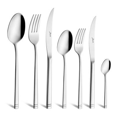 Jumbo 2005 84 Parça 12 Kişilik Çelik Çatal Kaşık Bıçak Seti - JUMBO