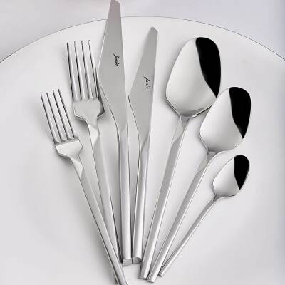 Jumbo 5100 Quartz 12 Kişilik 84 Parça Mat Çatal Kaşık Bıçak Takımı - 3
