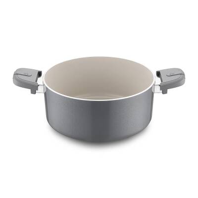 Jumbo Swiss Crystal 7 Parça Tencere Seti Grey - 5