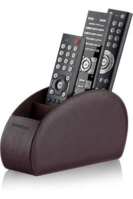 Kahverengi Deri Kumandalık Kumanda Standı Kahverengi Deri Kumandalık - Sonorous