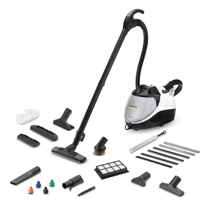 Karcher 1.439-490.0 SV 7 Beyaz Buhalı Temizlik Makinesi - 1
